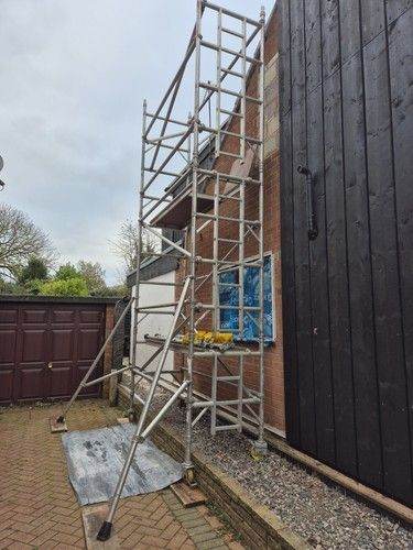 Boss Youngman Single Width Tower 6.2m Platform Height, 8.2m working height