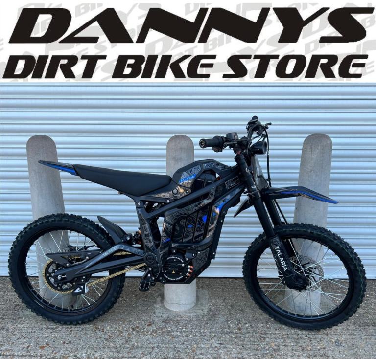 DANNYS DIRT BIKES BLACK/BLUE TALARIA STING PRO MX5 72V ELECTRIC OFF ROAD SURRON