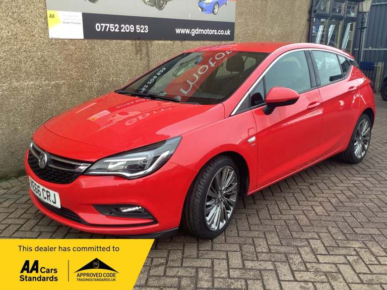 2016 Vauxhall Astra 1.6 CDTi 16V SRi 5dr HATCHBACK DIESEL Manual