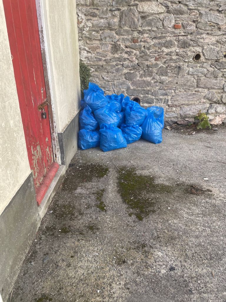 Free rubble