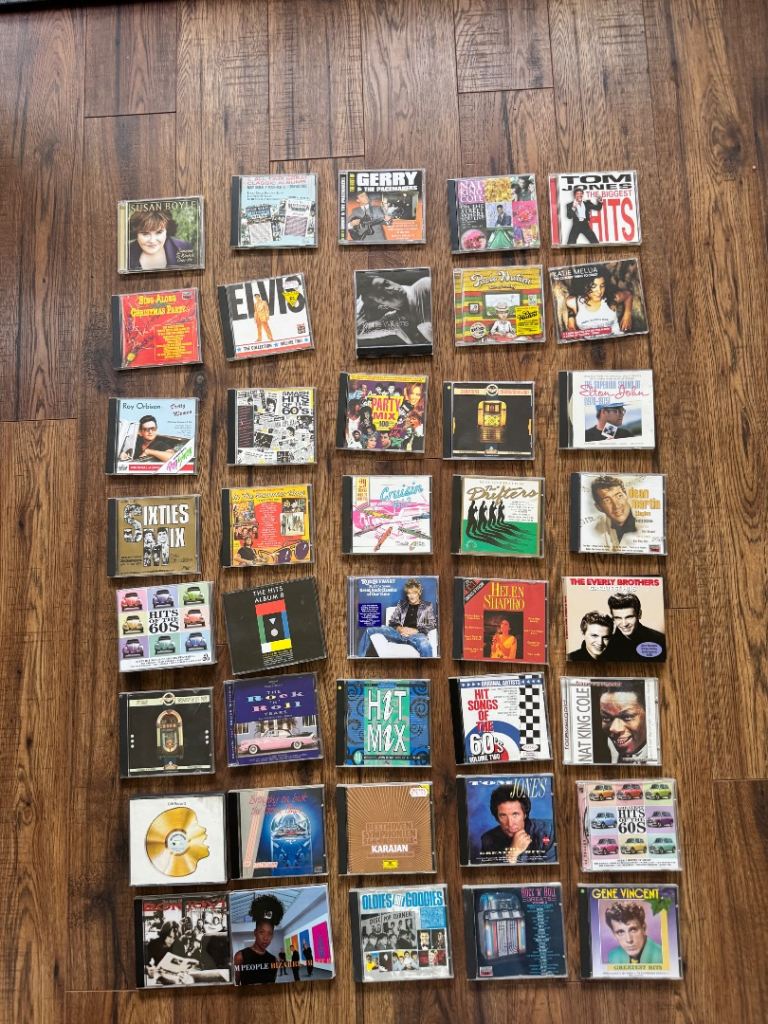 Job lot of 80 CD mixture of genres