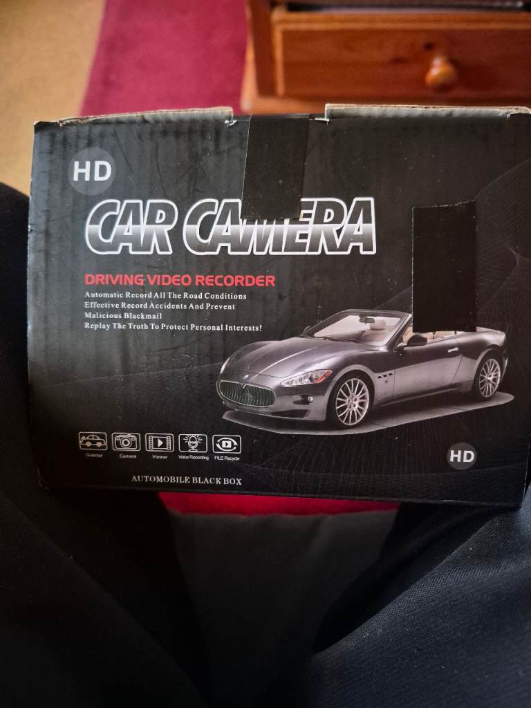 HD Car Camera Driving Video Recorder - Brand New