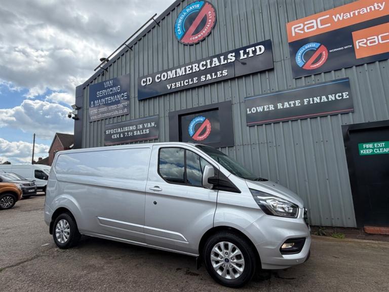 2022 Ford Transit Custom 2.0TDCI 300 LIMITED ECOBLUE L2 H1 LWB Low Roof Euro 6 Panel Van Diesel M...