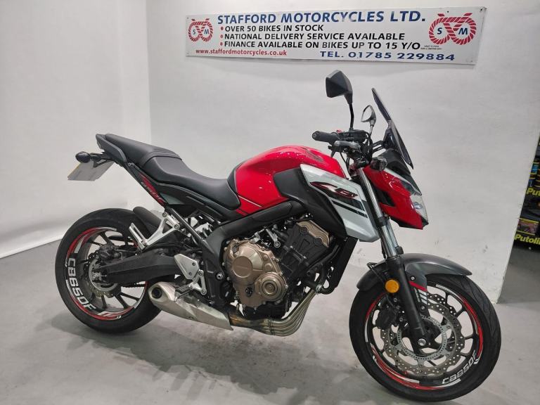 Honda CB650F STAFFORD MOTORCYCLES LIMITED