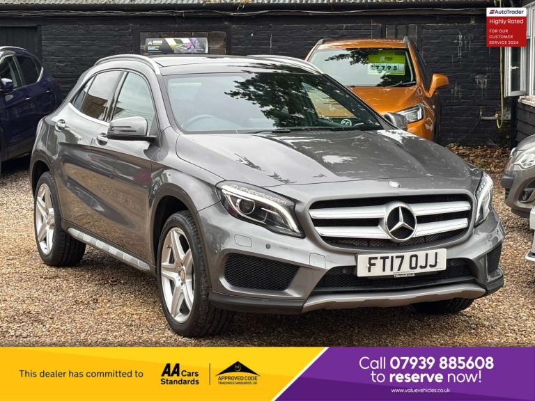 2017 Mercedes-Benz GLA 2.1 GLA 200 D 4Matic AMG Line Premium+ Auto 4WD 5dr SUV Diesel Automatic