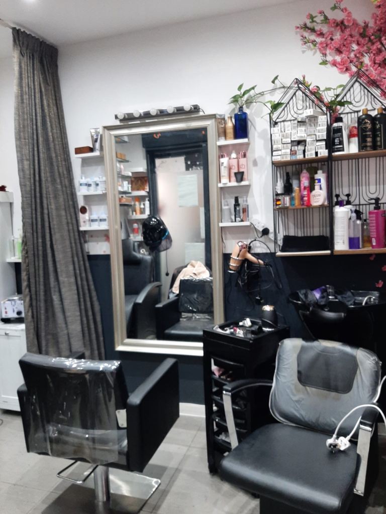 Salon business to sell