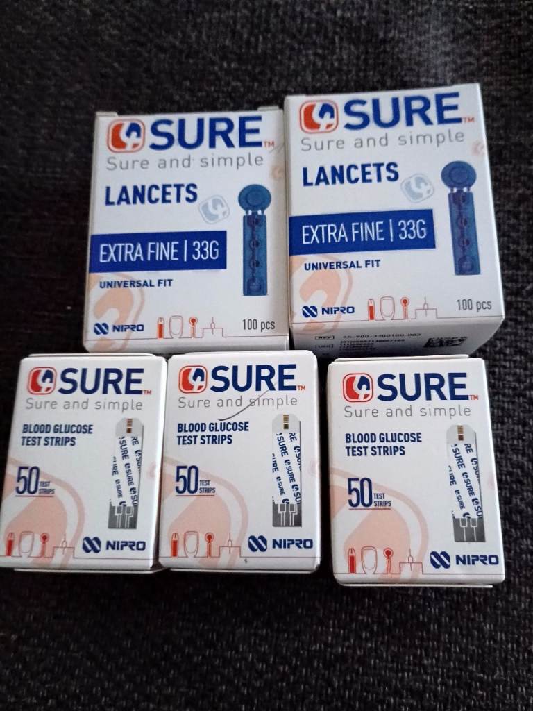 4sure new Lancet's and strip's 