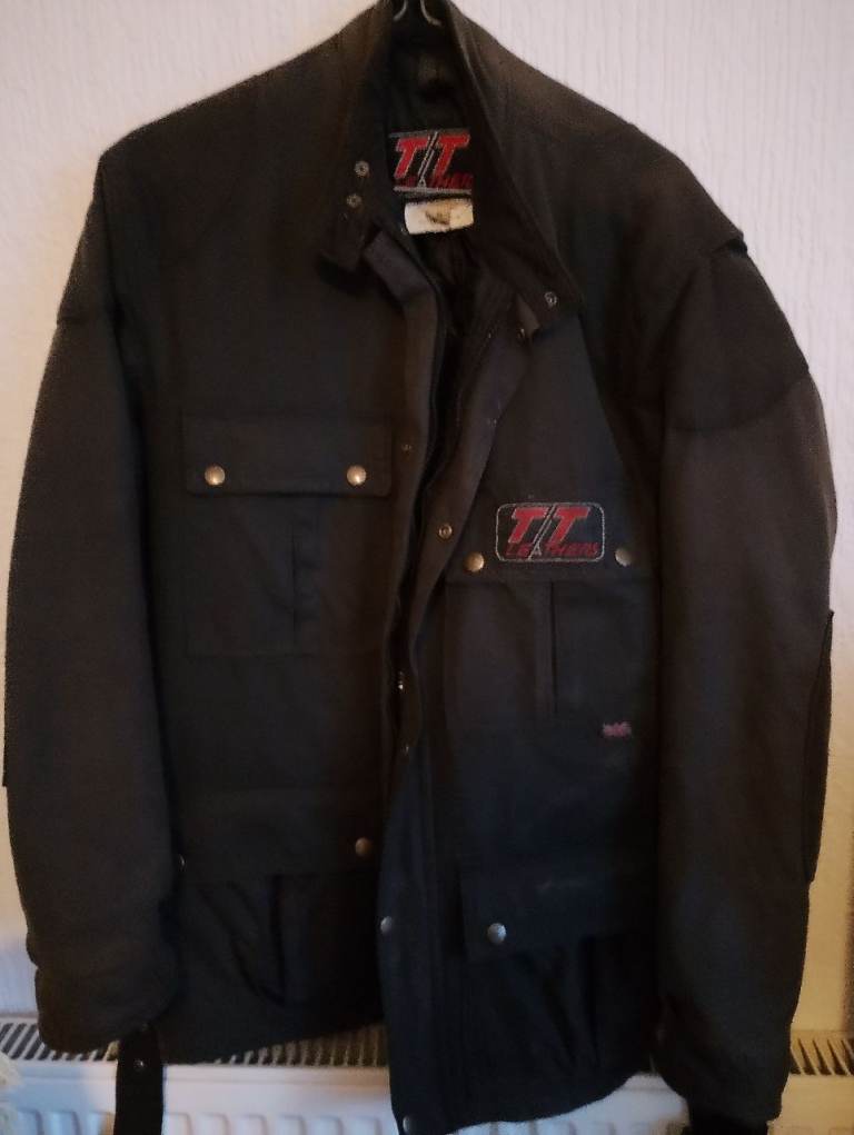 Motorcycle Jacket and Badges 