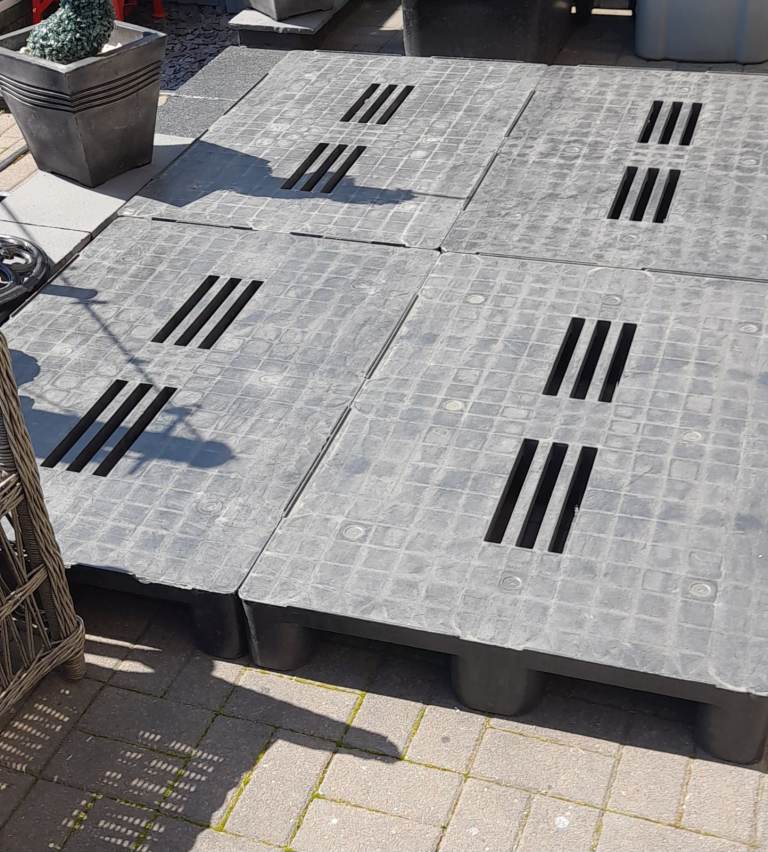 Shed Bases Plastic Pallets Multiple Uses 