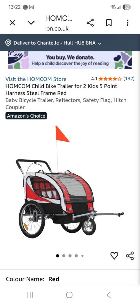 Twin bike trailer 