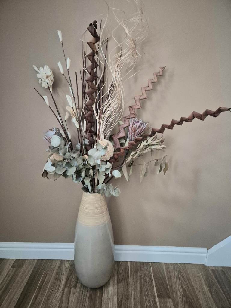 Ornamental bamboo vase - new