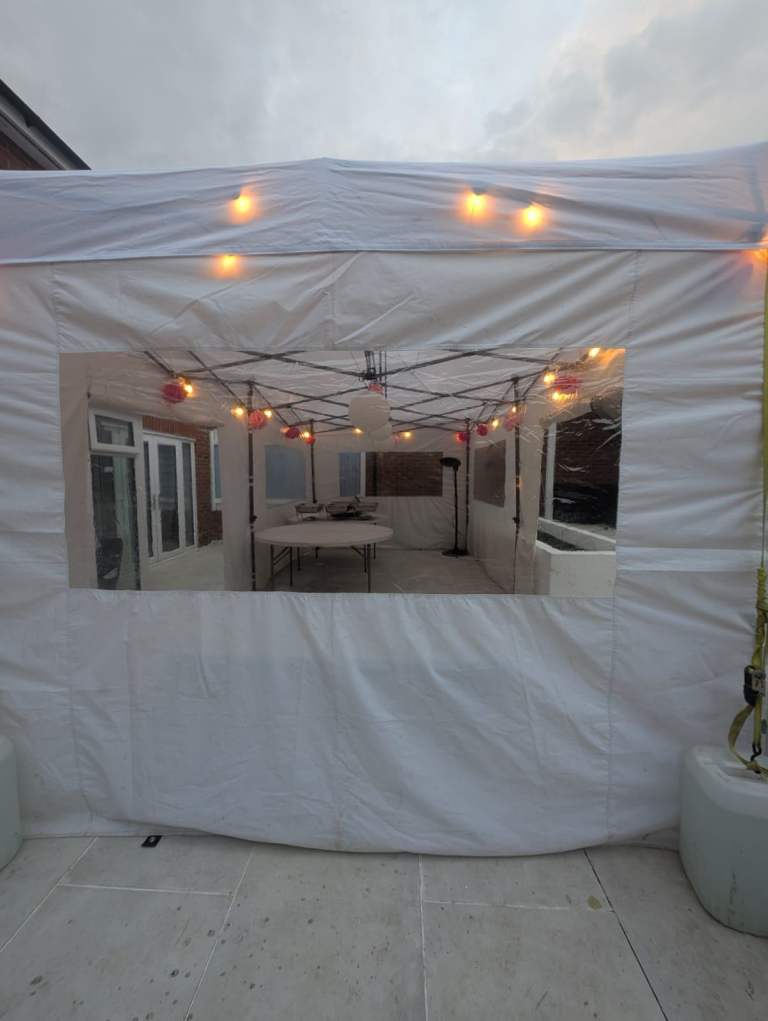 3m x 6m mini marquee for rent. Hire2serve