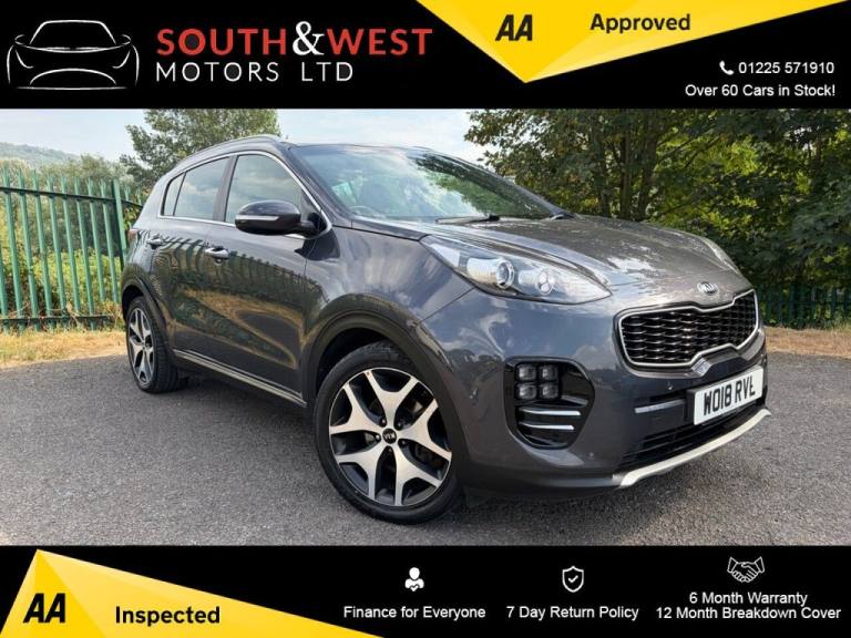 2018 Kia Sportage 1.6 T-GDi GT-Line SUV 5dr Petrol Manual Euro 6 (174 bhp) ESTATE Petrol Manual