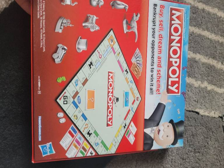 image for Monopoly and original scrabble 