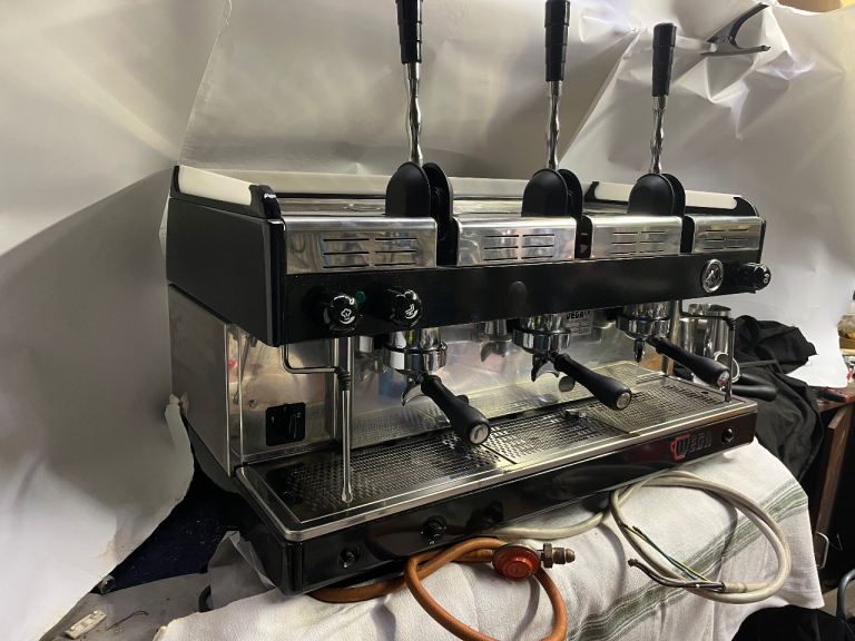 lever 3 group coffee machine