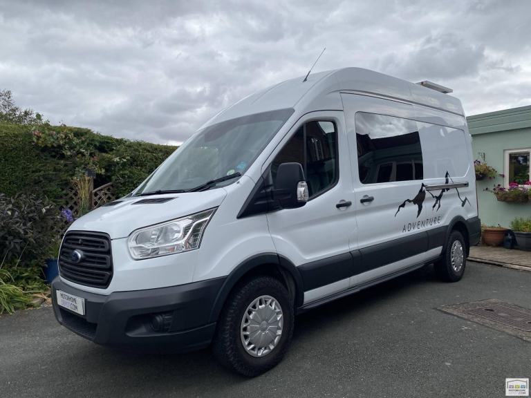 2014 Ford Transit 350 2 Berth Campervan, Fixed Rear Bed, Solar & Gas Heating