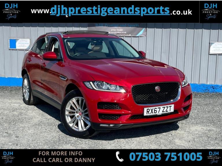 2017 Jaguar F-Pace 2.0 D180 Portfolio Auto AWD Euro 6 (s/s) 5dr ESTATE Diesel Automatic