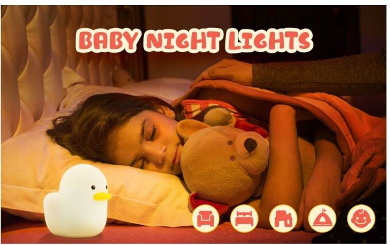 LED Night Light come with USB C Cable 