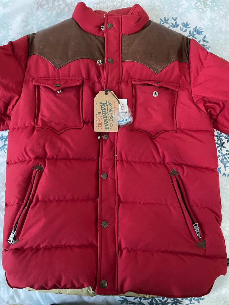 Penfield Stapleton Jacket Red Oxide Small