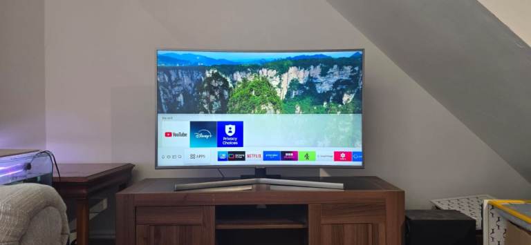 image for 49 inch Samsung Curve 4K UHD Smart TV
