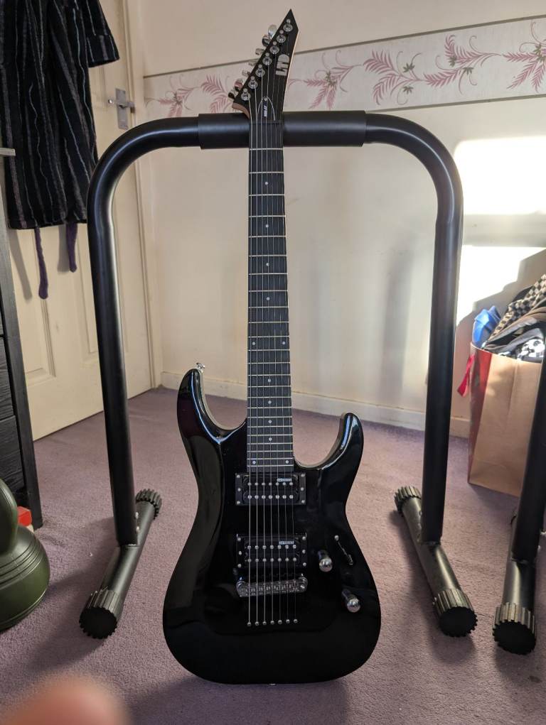 ESP LTD 7 string electric guitar. Like new