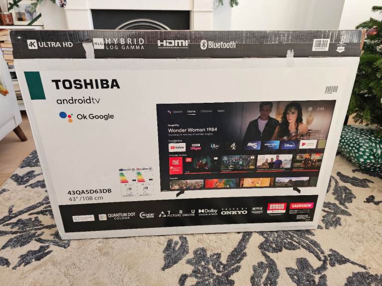 Toshiba 43" Smart TV 43QA5D63DB 