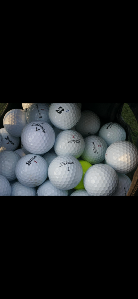 Mixed golf balls 