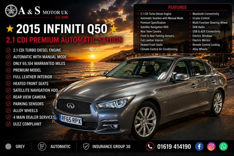 INFINITI Q50 2.2 d Premium 2015