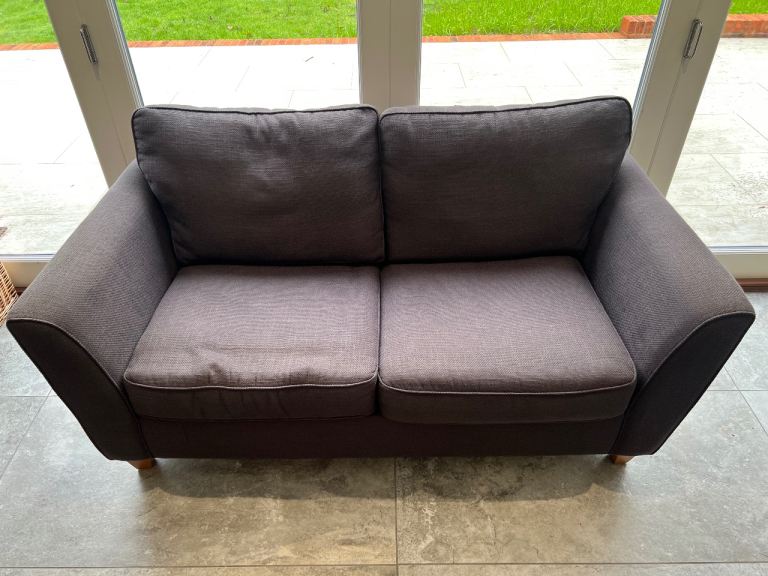 Laura Ashley Ashton 2 Seater Sofa Bed – Charcoal Grey