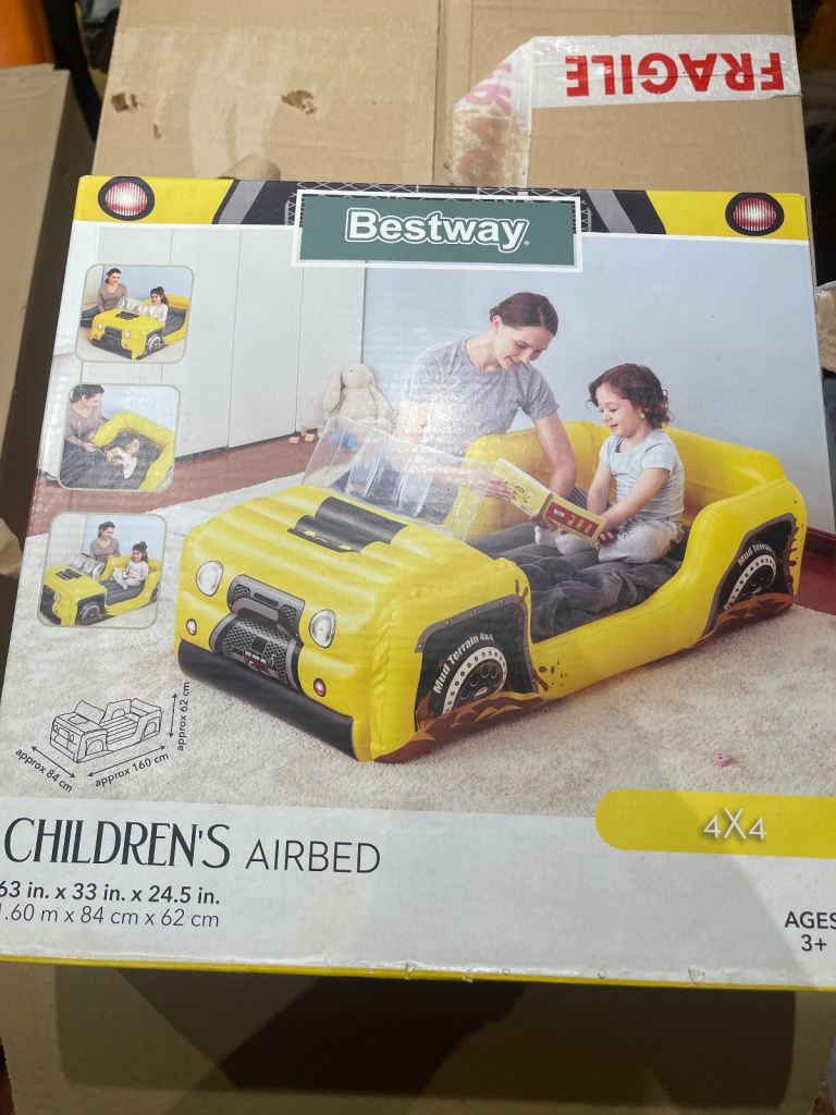 children air bed and bedding  