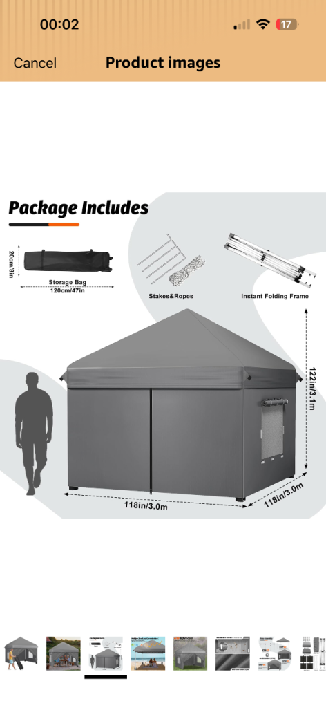 Pop Up Gazebo,, Garden Gazebo, for Garden, Outdoor, wit