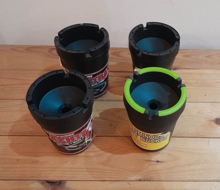 4x Ashtray Bucket Ashtrays UNUSED