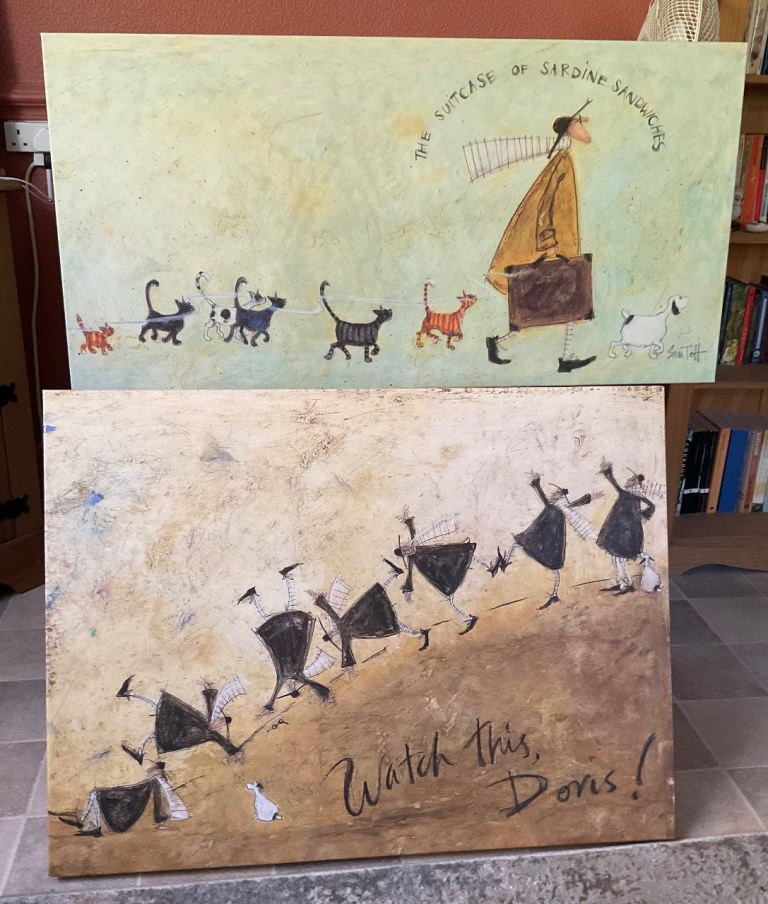 ***REDUCED*** 2 ‘kinda large’ Wall Pictures 