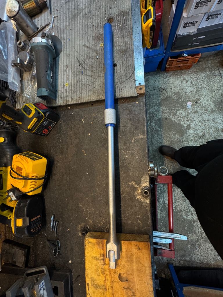 Breaker bar. 1” drive