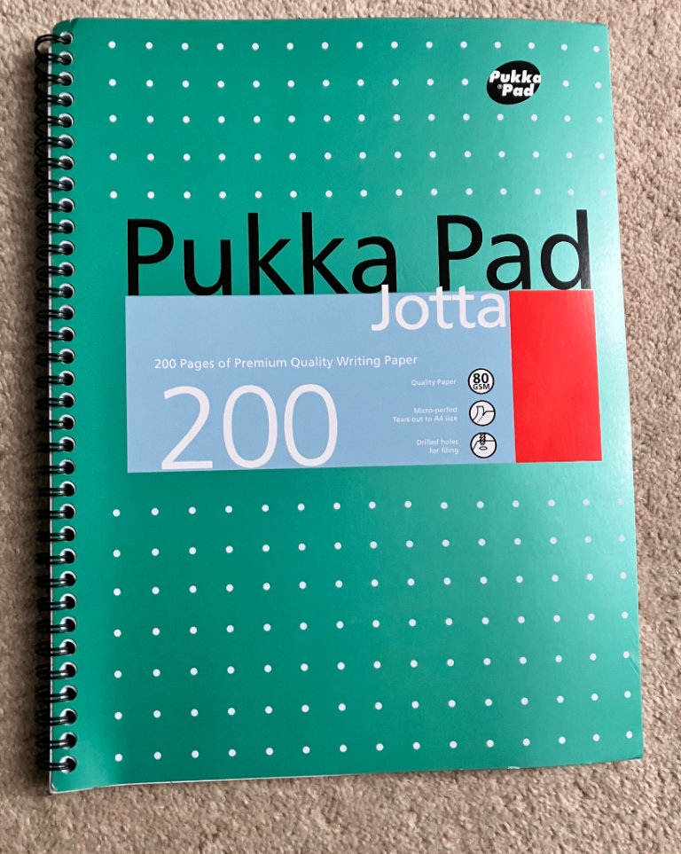 x4 A4 Pukka Pad Jotta Notebooks - Spiral bound