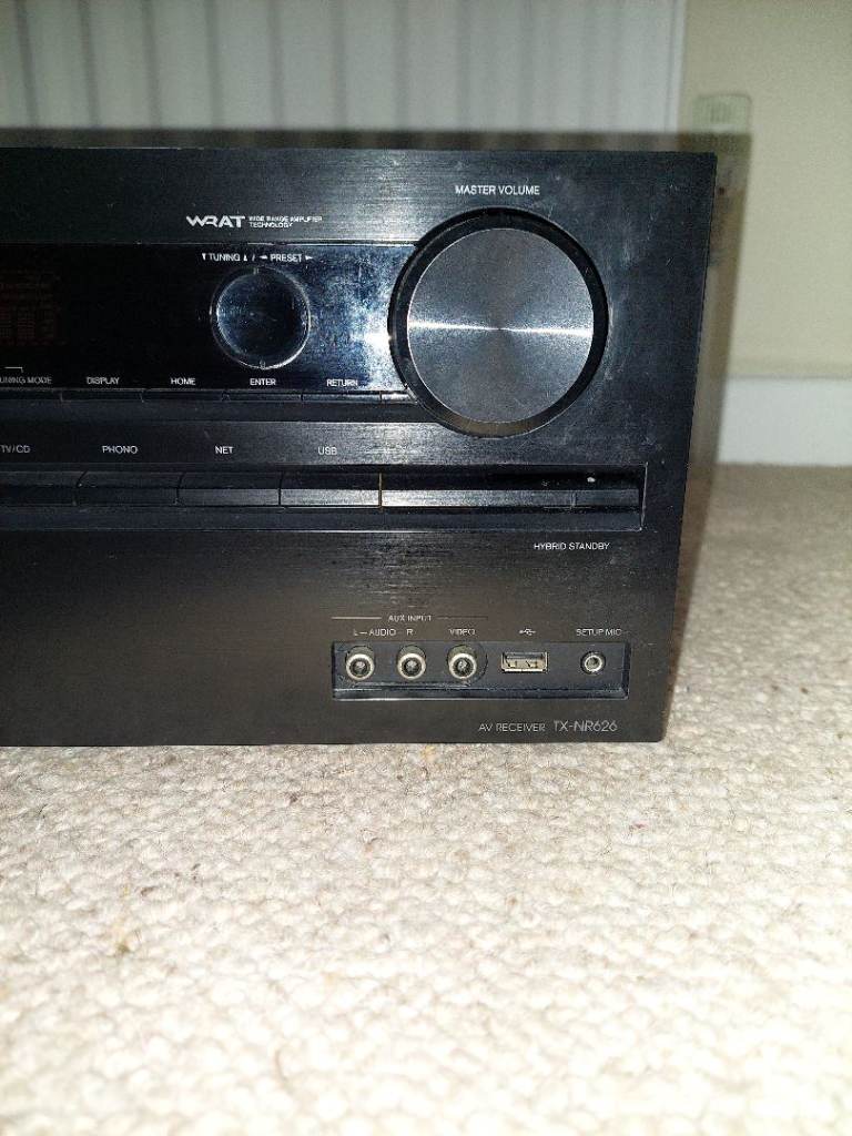 Onkyo TX-NR626 AV Receiver plus Tannoy HTS 5.1 Surroundsound speakers  