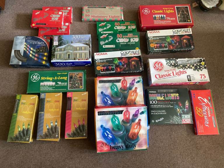 image for AMERICAN outdoor/indoor CHRISTMAS LIGHTS