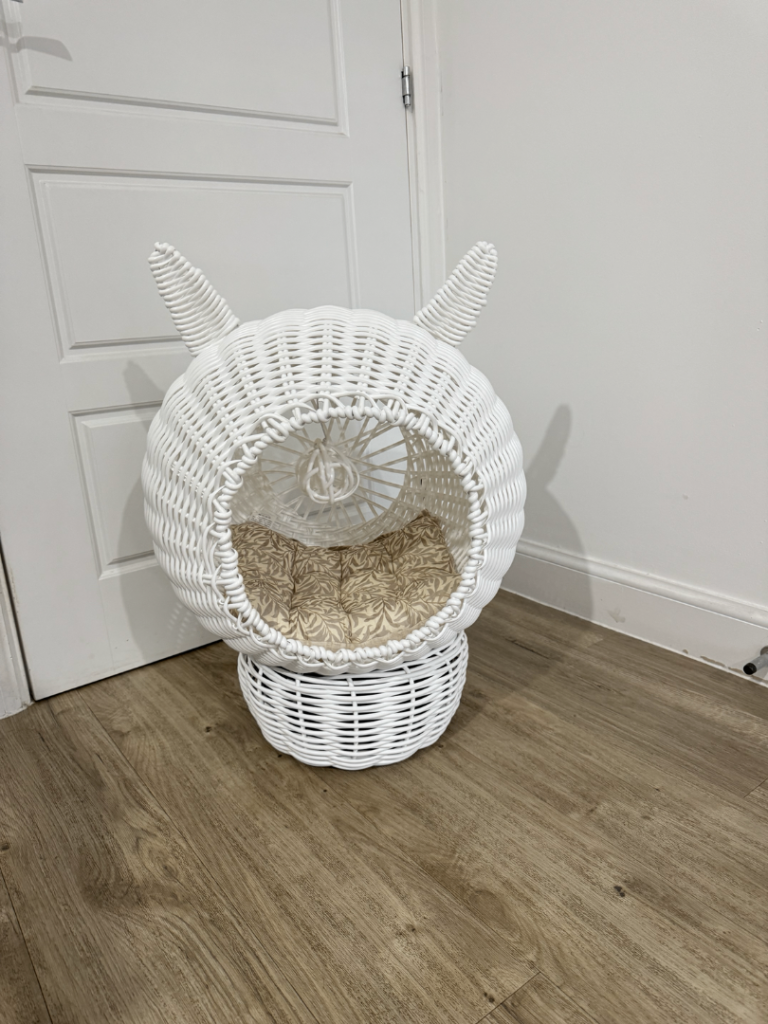 Rattan house for cats or small dogs
