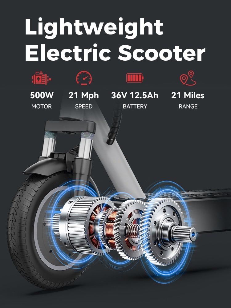 IENYRID Foldable Electric Scooter - Grey