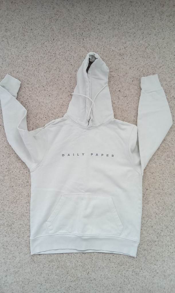Brand New Daily Paper 100% Cotton Cream Hoodie Portugal With Freebie £150