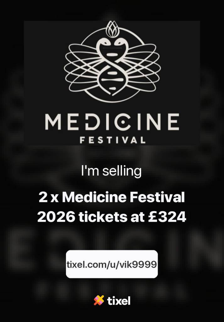 2 x Medicine Festival 2026 Tickets