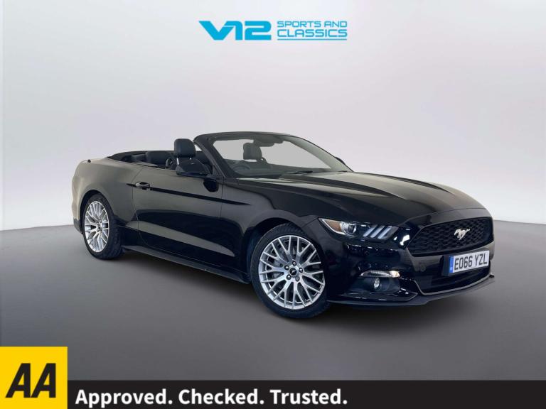2016 Ford Mustang 2.3 EcoBoost 2dr CONVERTIBLE PETROL Manual