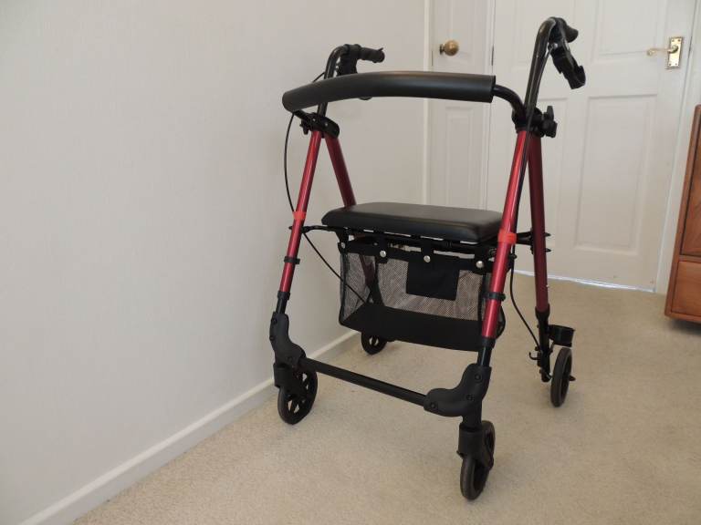 CareCo Aluminium 4 Wheel Walker