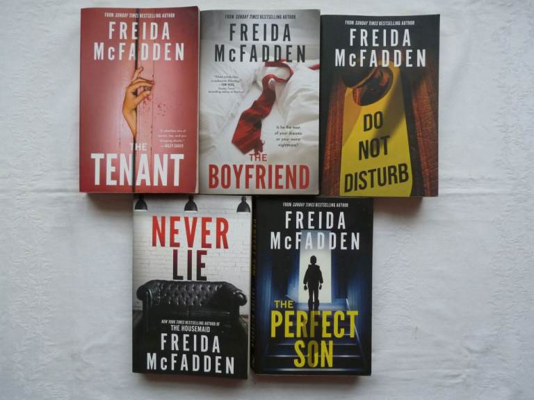 FREIDA MCFADDEN BOOKS IN GOOD CONDITION