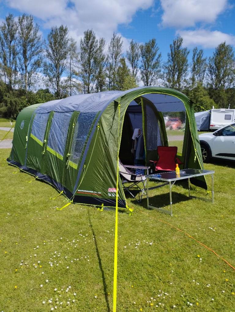 Coleman Weathermaster 4XL Blackout Tent USED ONCE  