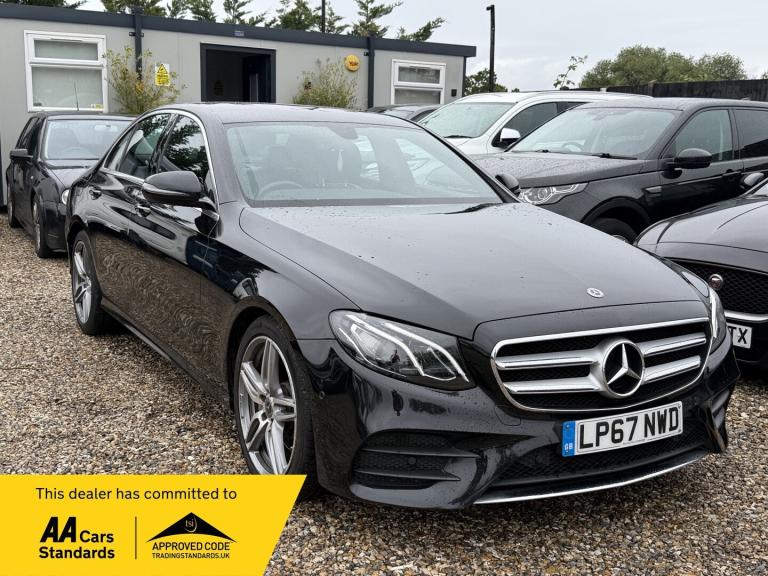 2018 Mercedes-Benz E Class E220d AMG Line 4dr 9G-Tronic SALOON Diesel Automatic