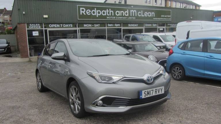 2017 Toyota Auris 1.8 Hybrid Excel TSS 5dr CVT HATCHBACK PETROL/ELECTRIC Automatic