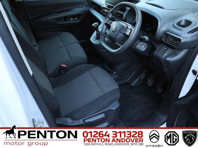2024 Citroen Berlingo 1.5 BlueHDi 100ps Van Driver PANEL VAN DIESEL Manual