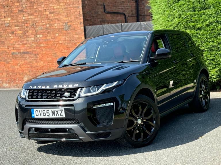 2015 (65) RANGE ROVER EVOQUE 2.0 TD4 HSE DYNAMIC LUX AUTO, RED / BLACK LEATHER !