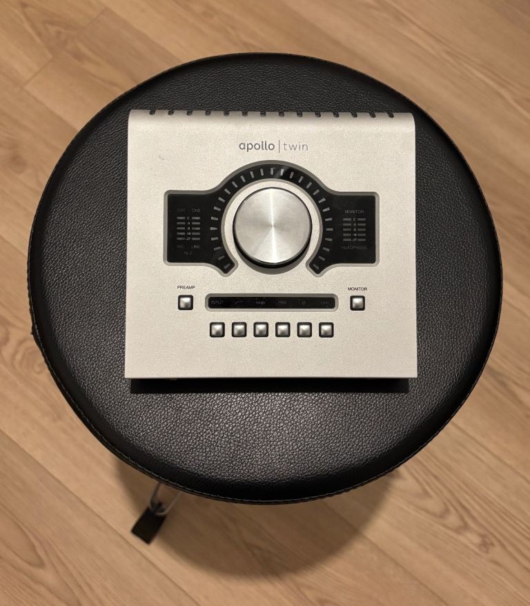 Universal Audio Apollo Twin Duo Mki With Decksaver Very Good Condition